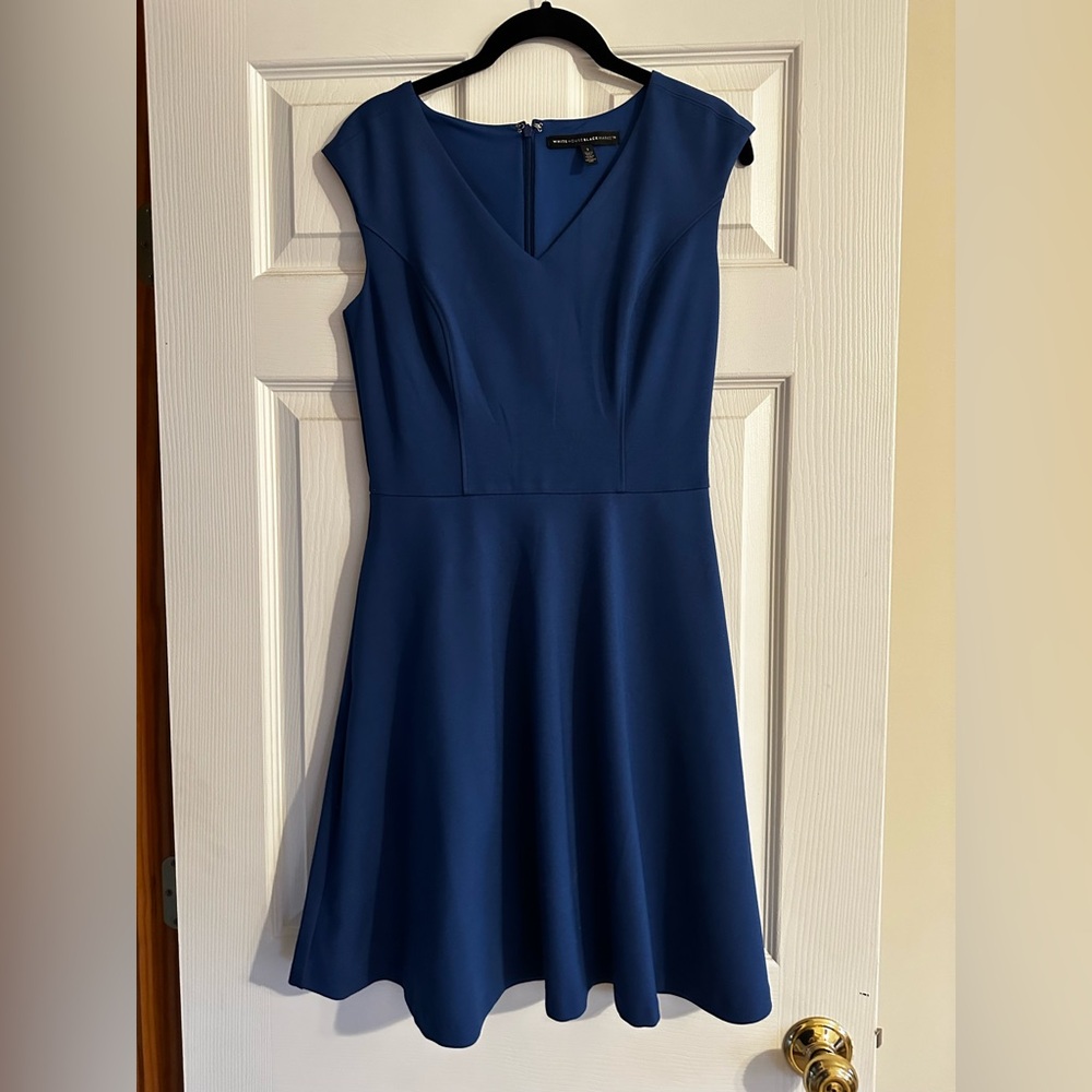 White House Black Market Navy Mini Dress